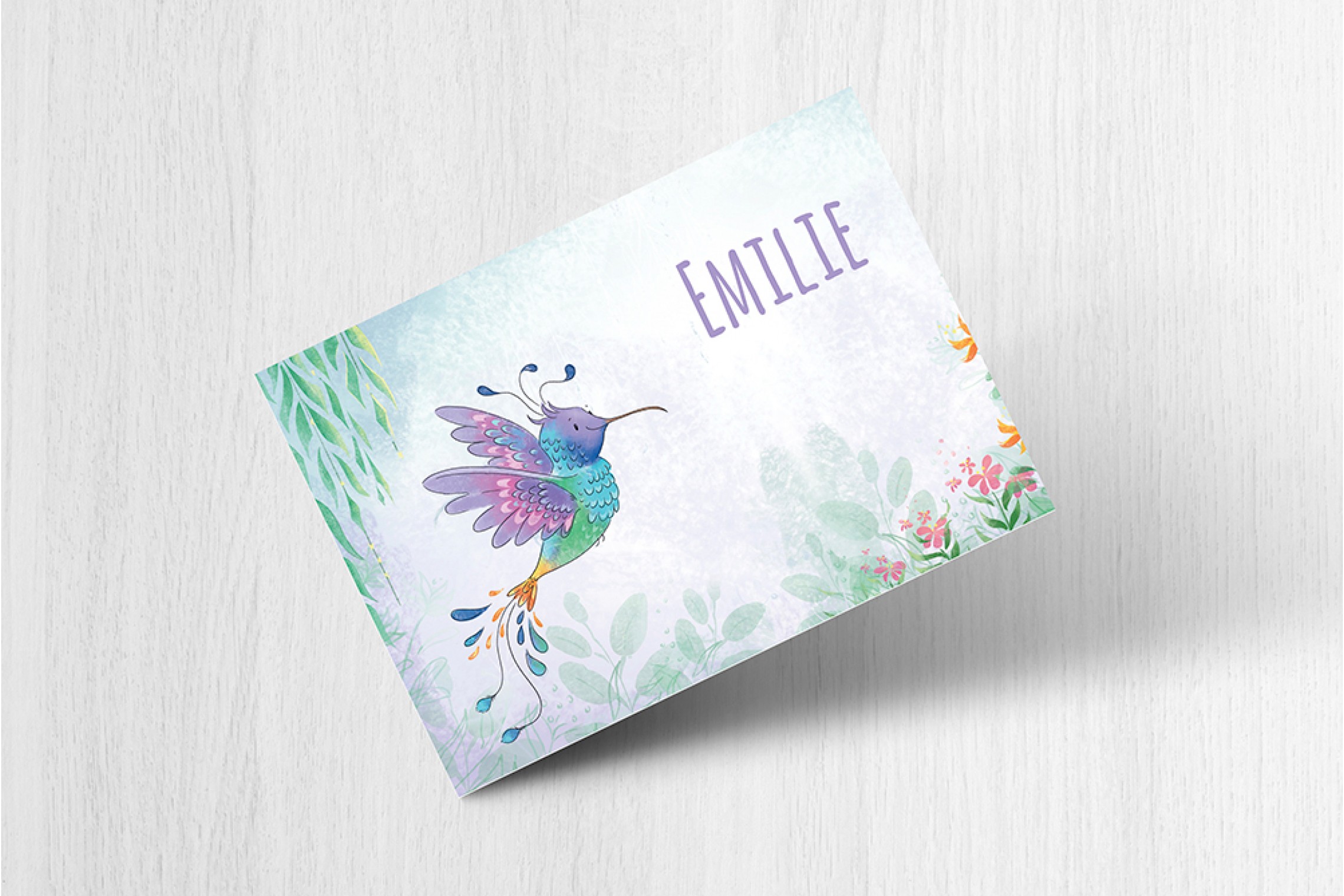 Kleurrijke kolibri